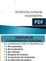 Sindromes Tumoral - Enfisematoso - Condensacion Atelectasia