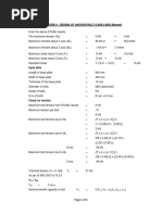 Annexure-4 - Design of Anchor Bolt-Case-I Max Moment