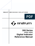 300 Series Digital Indicator Reference Manual: (K34x, K35x)