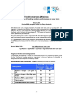 Feed Conversion Efficiency