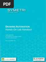 Drawing Automation Hand Out