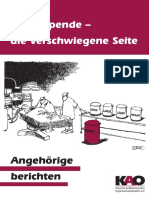 KAO Broschuere Organspende Die Verschwiegene Seite Auflage 2018 07 PDF