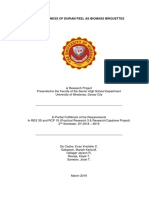 Effectiveness of Durian Peel As Biomass Briquette