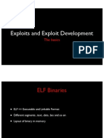 Exploits and Exploit Development: The Basics