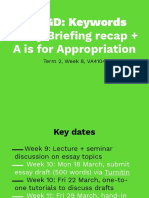 VA4014 Keywords Appropriation Presentation