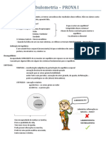 Resumo Vestibulometria