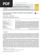 Inverse Kinematics Solutions For Industrial Robot Manipulators With Offset Wrists