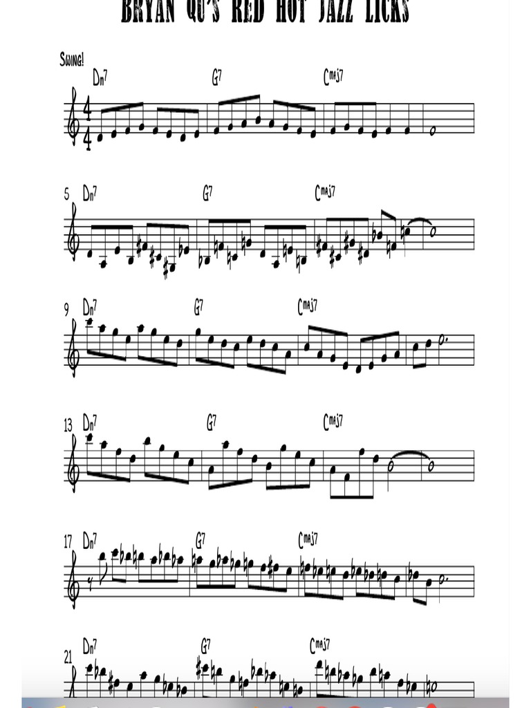 Secret Jazz Licks PDF