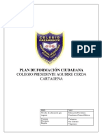 2018 Plan de Formacion Ciudadana