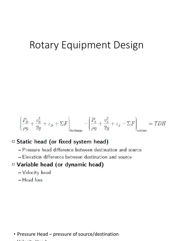 Rotary Equipment Design Guide | PDF | Soft Matter | Chemical Engineering