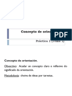 Práctica 1. Tema 1. Concepto de Orientación PDF