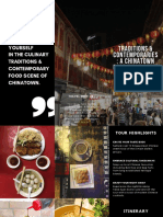 Chinatown Food Tour Brochure