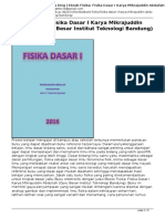 Rohmatchemistry&#039 S Blog-eBook Fisika - Fisika Dasar I Karya Mikrajuddin Abdullah (Guru Besar Institut Teknologi Bandung)