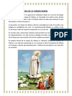 Virgen María aparece en Fátima 13 de mayo