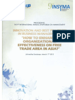 How To Enhance Organizational Effectiveness in Free Trade Area in Asia