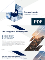 Thermodynamics: Compact and Sufficient