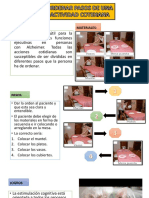 Ordenar Pasos de Una Actividad Cotidiana