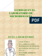 BIOSEGURIDAD EN EL LABORATORIO DE MICROBIOLOGÍA