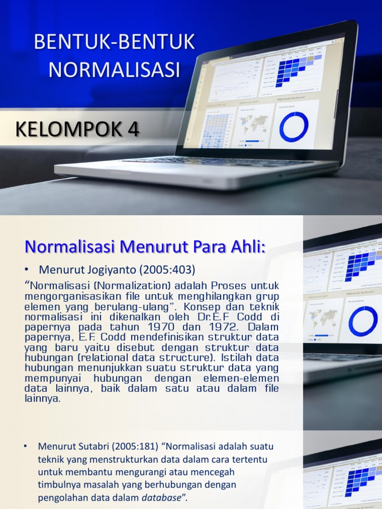 Panduan Lengkap Normalisasi Database | PDF