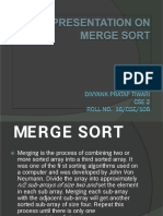 MergeSort