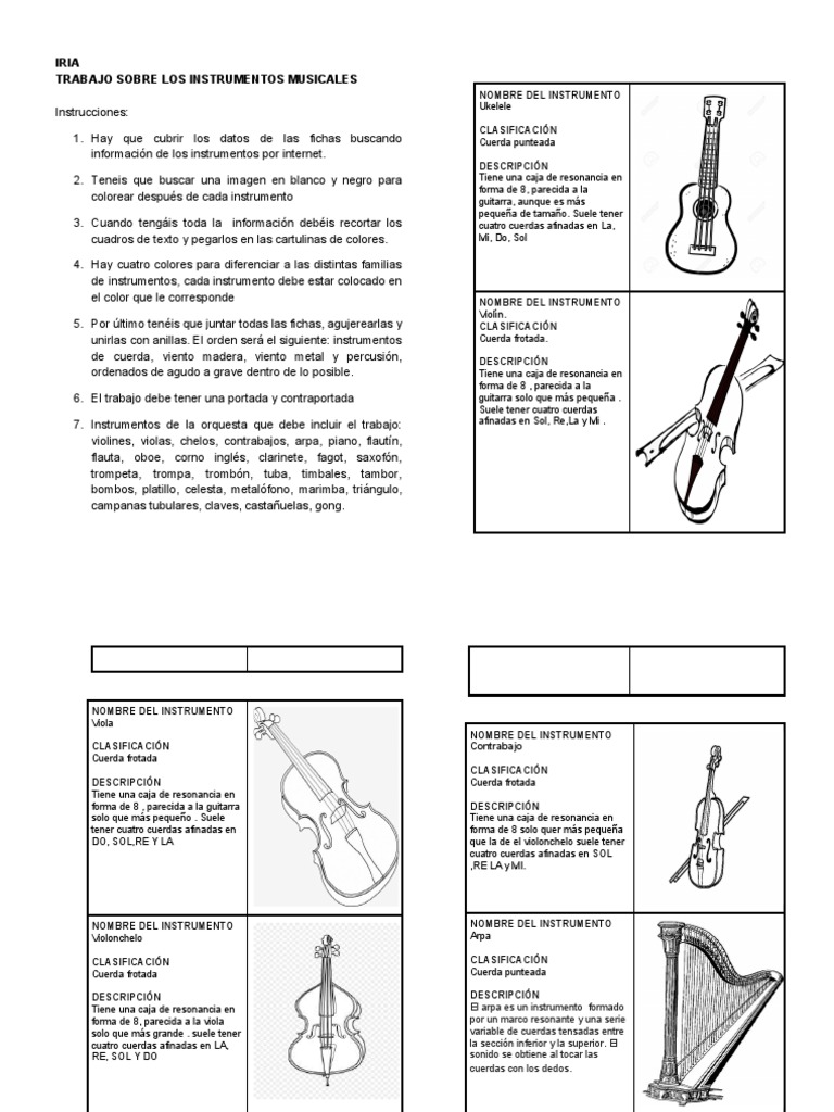 instrumentos musicales para niños pequeños