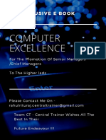 Computer Excellence: An Exclusive E Book