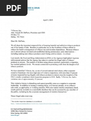 a-z tobacco and vapor fda warning letter february 14 2025 What a Manufacturer or Vape Shop Should Do After Receiving a FDA Warns Drug Companies Over