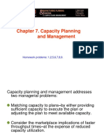 Chapter 7. Capacity Planning and Management: Homework Problems: 1,2,5,6,7,8,9