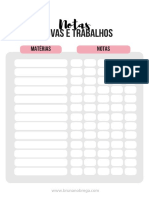Planner Volta - As Aulas PDF