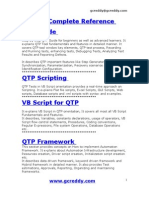 QTP Complete Reference QTP Guide