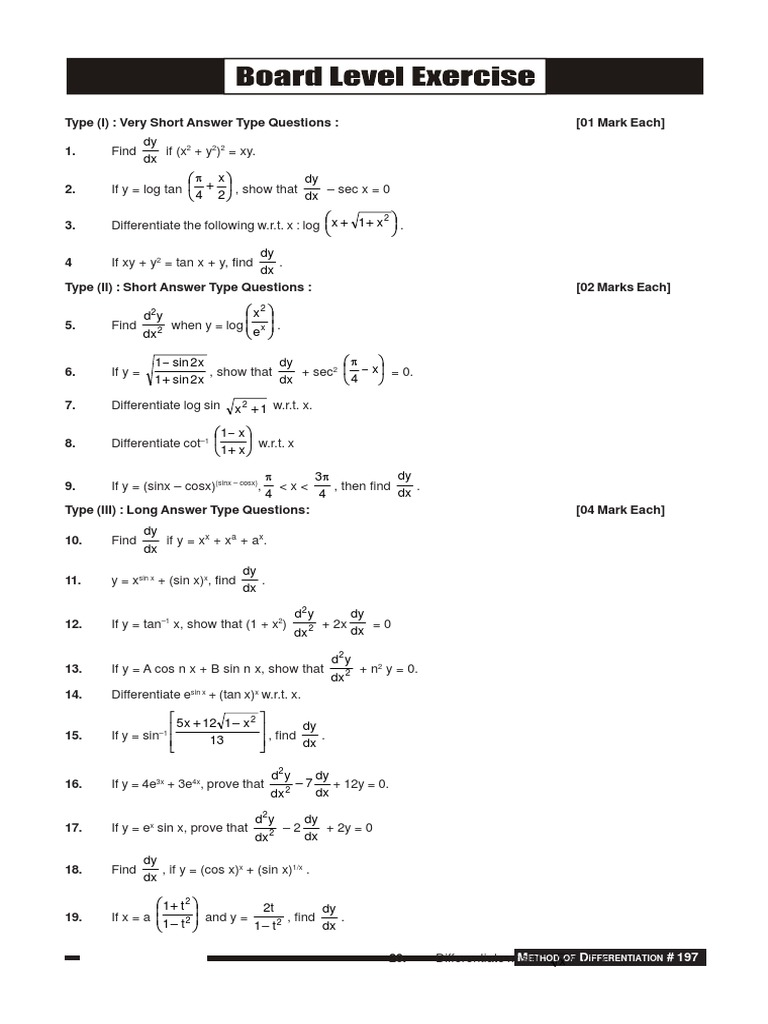 Mod Pdf Trigonometric Functions Derivative