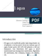 El agua