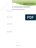 Lista Derivadas Trigonométricas