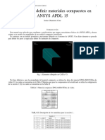 Manual para Definir Materiales Compuestos en ANSYS APDL 15