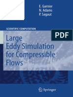 Large Eddy Simulation For Compressible Flows (Garnier, Adams, Sagaut) PDF