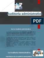 Auditoria Administrativa CL 19-03-19