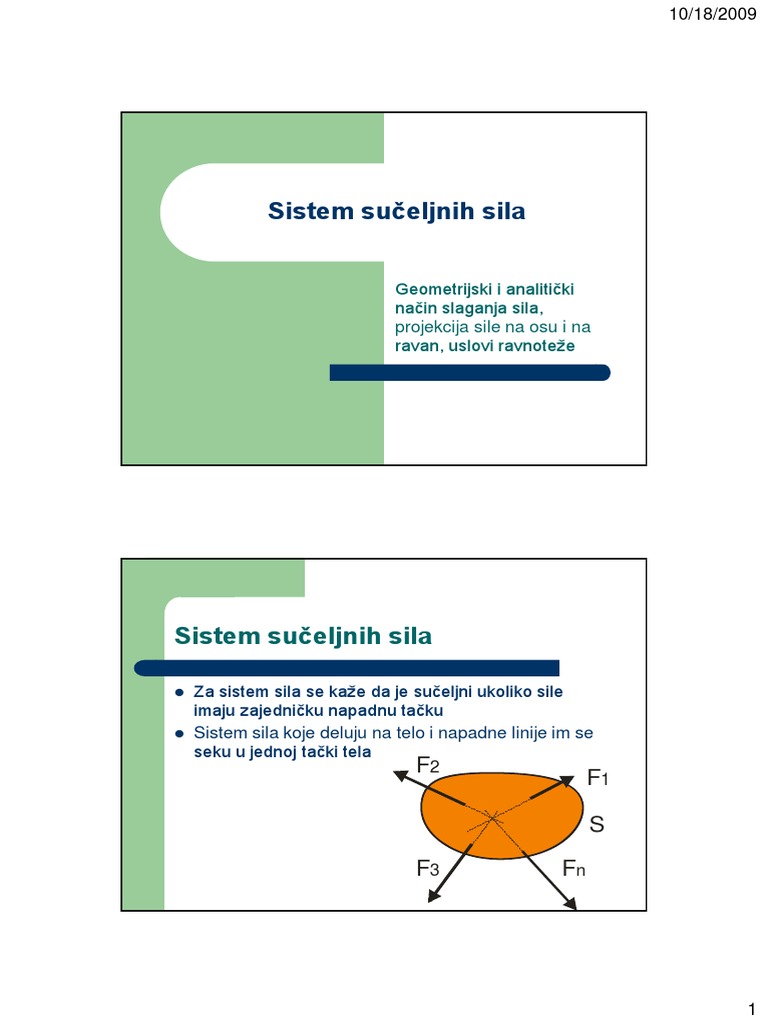 Slaganje Sila, Fizika | PDF