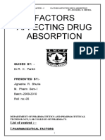 1.factor For Drug Absorption