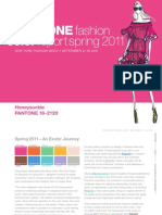 Pantone Colors SPRING 2011