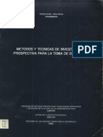 Funturo - Métodos y Técnicas de Investigación Prospectva para La Toma de Decisiones PDF