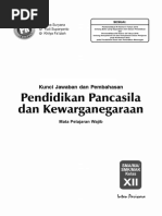 Kunci PR PPKN 12 K-13 2018 PDF