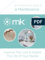 MK Products Ultimate Homeowners Guide To Marble Maintenance