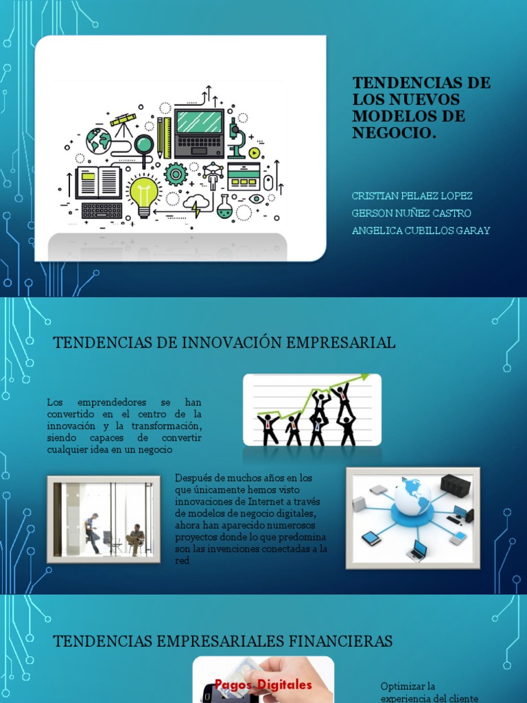 Tendencias en Los Nuevos Modelos de Negocio | Descargar gratis PDF ...