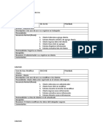 Detalles Actores y Casos de Uso