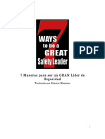 7 Maneras para Ser Un Gran Lider en Seguridad - PDF