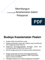 MEMBANGUN BUDAYA KESELAMATAN PASIEN