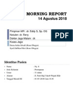 Morning Report DR Eddy KPD