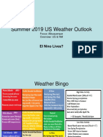 Summer 2019 US Weather Outlook