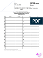 Daftar Hadir Rapat Print