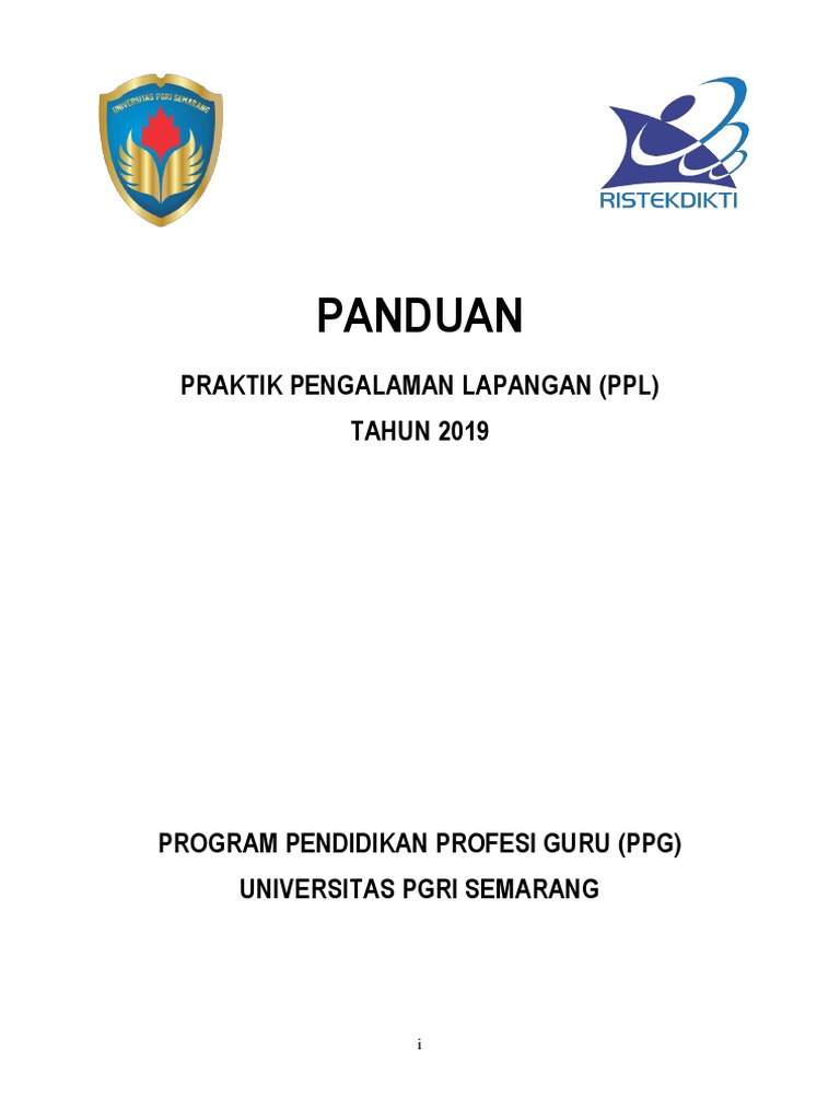 Panduan Ppl Ppg 2019 Revisi Pakai Docx